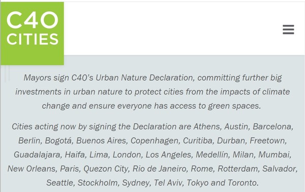 사진: C40 홈페이지 캡처