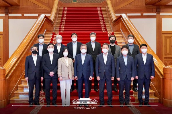 사진: 청와대 페이스북