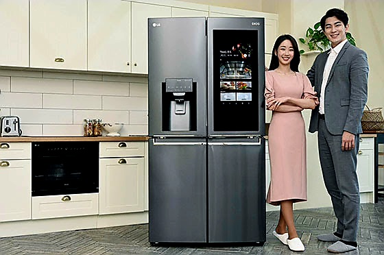 ◇LG전자 AI 냉장고 디오스 스마트 얼음정수기 냉장고(사진: LG전자)