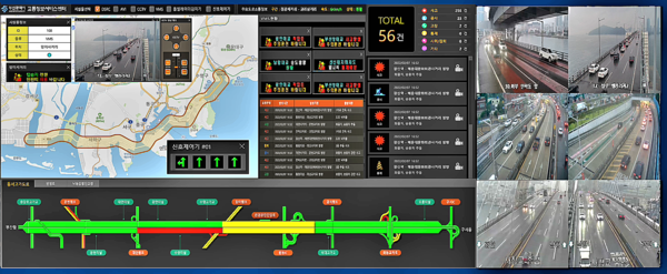 ◇부산시 해상교량 실시간교통관리체계 구상안(자료: 국토부).