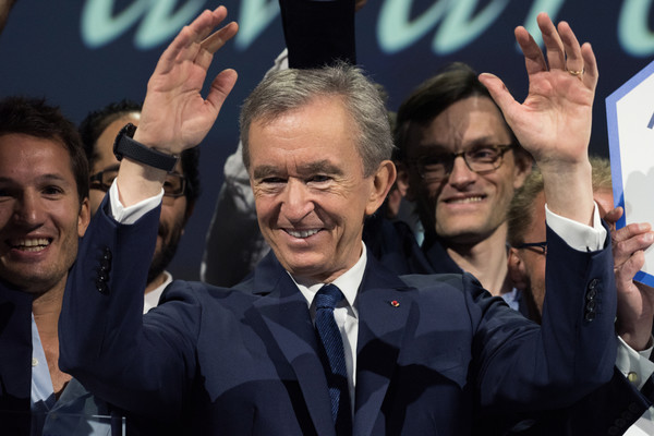 버나드 아르노 LVMH그룹 회장. 출처=셔터스톡