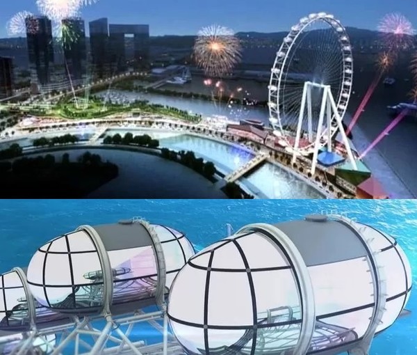  * 일부 유튜버에 따르면 부산시 북항에도 '서울링'과 동일한 내용의 가칭 '부산스카이힐' 사업이 검토 중이다.