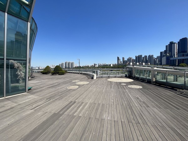 세빛섬 야외공간에서 바라본 전경(사진. 서울시)