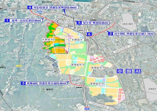 수원당수2 공공택지지구 위치도(출처. 국토교통부)
