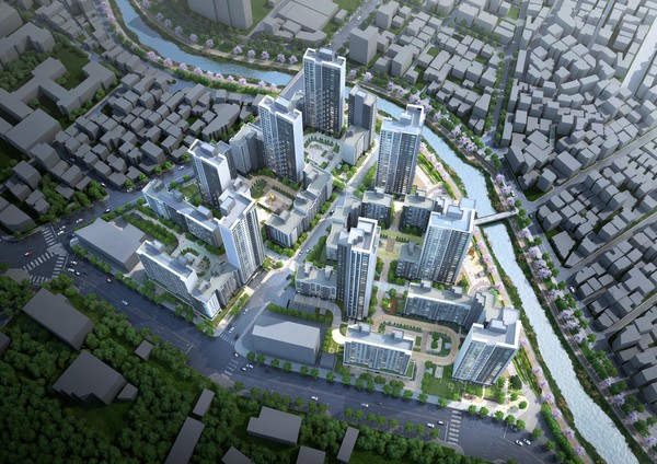 강북구 번동 모아타운 조감도(사진출처. 서울시)