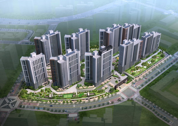 호반써밋 고덕신도시 3차 조감도(사진. 호반건설)