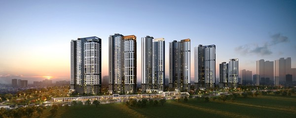 광명 센트럴 아이파크 투시도(사진. HDC현대산업개발)