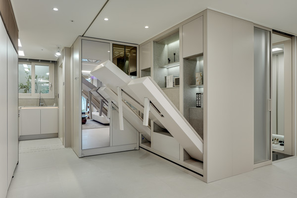 굿디자인 어워드에서 우수디자인에 선정된 현대건설 트랜스포밍 월 앤 퍼니처 (사진제공. 현대건설)