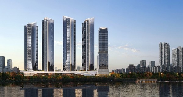 여의도 한양아파트 재건축 조감도 (사진제공. 포스코이앤씨)