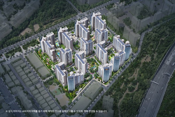 힐스테이트 e편한세상 조감도 (사진. 현대엔지니어링)