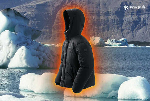 발열기능이 강화된 다운재킷 캠픽 컬렉션 (사진. 스노우피크)