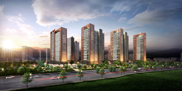 청주 가경 아이파크 6단지 투시도 (사진. HDC현대산업개발)