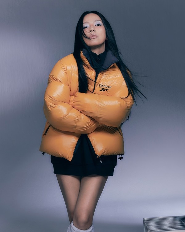 이효리 펌프 패딩 (사진. 리복)