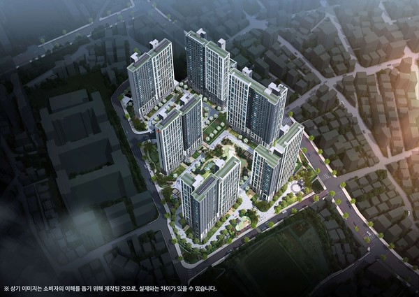 e편한세상 제물포역 파크메종 조감도 (사진. DL건설)