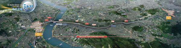 동부간선도로 지하화 민간투자사업 조감도 (사진. 대우건설)