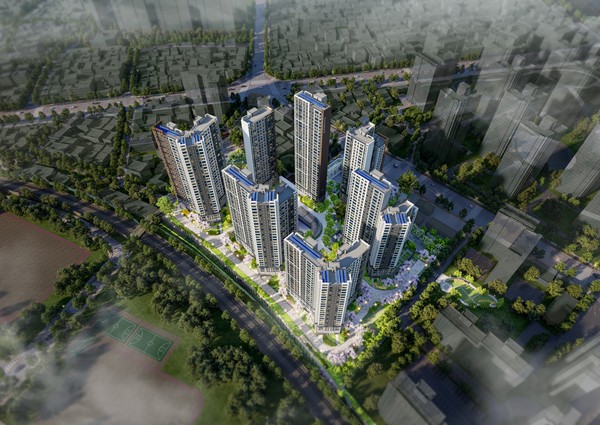 도마 포레나해모로 조감도 (사진. 한화 건설)