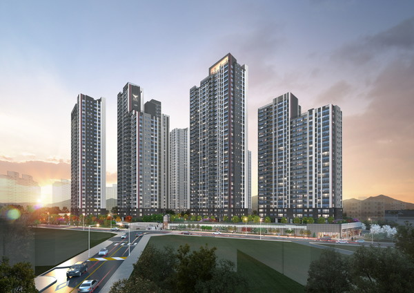 소사역 롯데캐슬 더 뉴엘 투시도