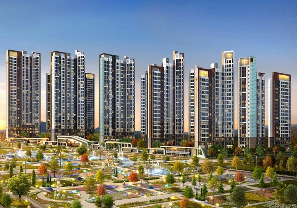 왕길역 로열파크시티 투시도 (사진. DK아시아)