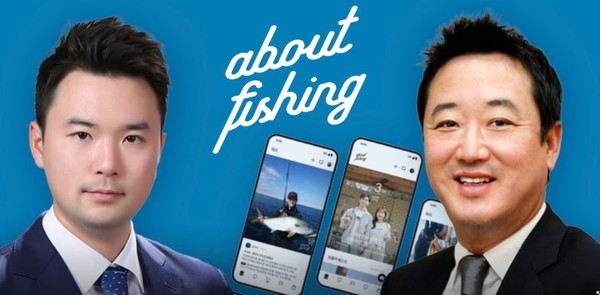 * 이규호 코오롱 부회장과 부친 이웅렬 명예회장(오른쪽)