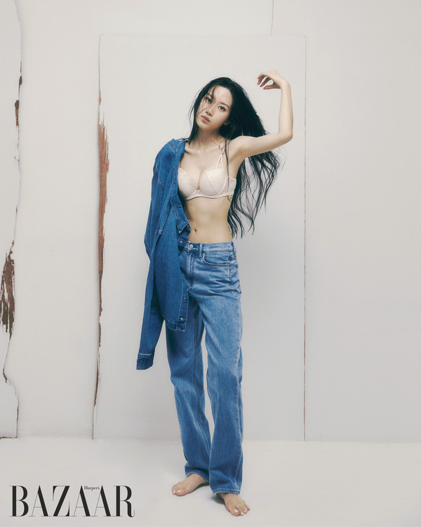 문가영 언더웨어 화보 (사진제공. 캘빈클라인)