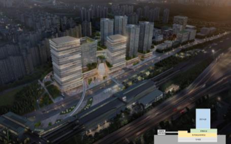 인천 검암 플라시아 복함환승센터 조감도 (이미지 출처. 국토교통부)