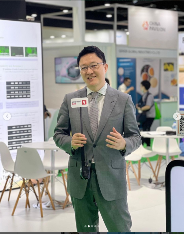 정용지 케어젠 대표. 