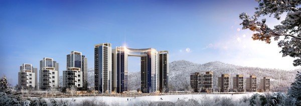 ​​​​​​​​과천주공 10단지 재건축 조감도 (출처. 삼성물산)