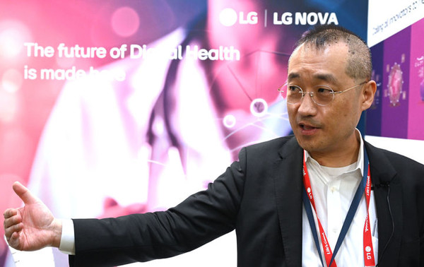 CES 2024에 참석한 이석우 LG전자 북미이노베이션센터(LG NOVA) 센터장