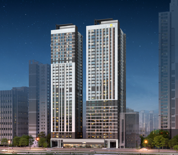 두산위브더제니스 센트럴 양정 (사진. 두산건설)