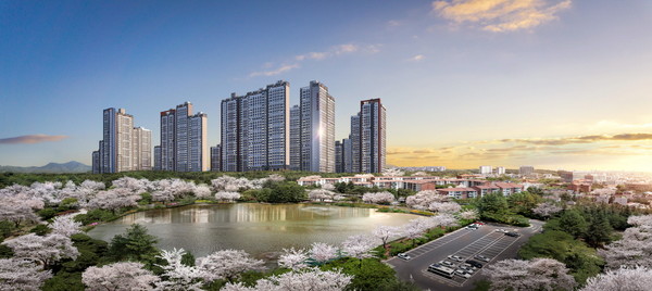 힐스테이트 더샵 상생공원 투시도 (사진. 포스코이앤씨)