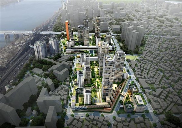 광진구 자양4동 57-90번지 일대 신속통합기획 보행동선계획안 (사진. 서울시)