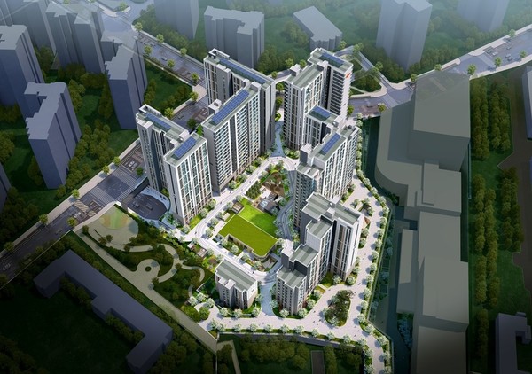 e편한세상 평촌 어반밸리 조감도 (사진제공. DL건설)