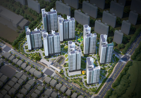 평택푸르지오 센터파인 조감도(사진제공. 대우건설)