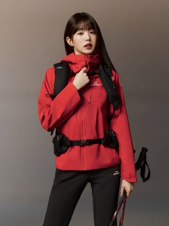 아이브 장원영 (사진제공. 아이더)