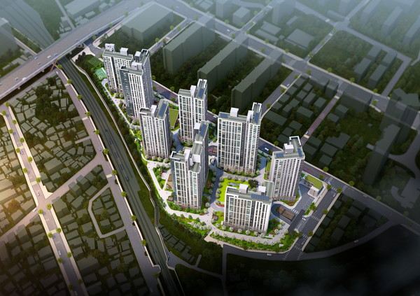 e편한세상 서대전역 센트로 조감도