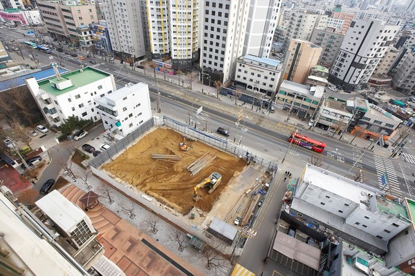 중화동 207-22부지 전경 (사진제공. 부동산플래닛)