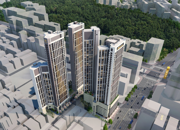 힐스테이트 황금역리저브 조감도 (사진. 현대건설)