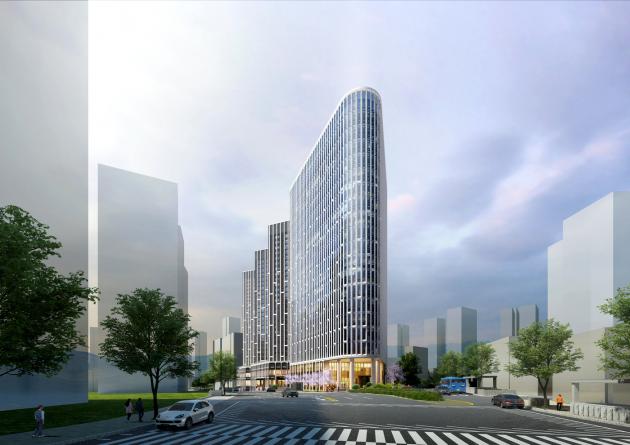 마포로5구역 10·11지구 투시도(서울시 제공).