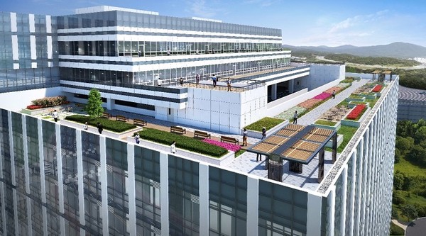 ‘현대 테라타워 구리갈매’ 휴게정원