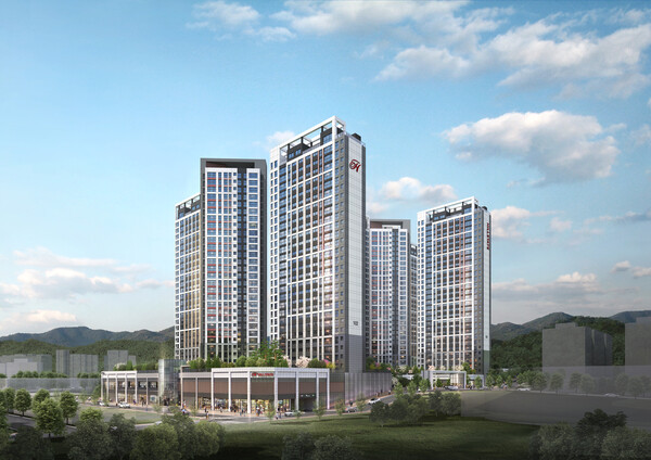 힐스테이트 구미더퍼스트 투시도 (사진. 현대건설)