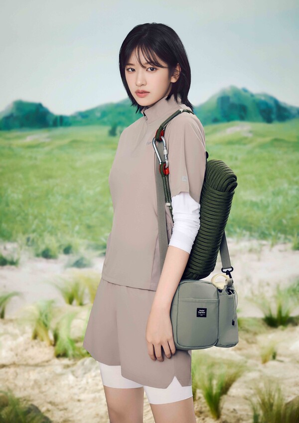 네파 냉감 컬렉션 '아이스테크쉘' 안유진 화보 (사진제공. 네파)