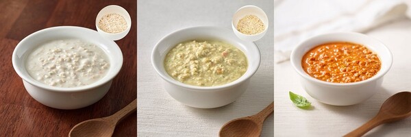 오트밀이 들어 있는 수프’ 3종 (사진제공. 무인양품)