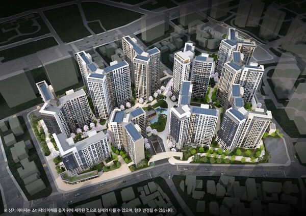 마포자이힐스테이트 라첼스 조감도 (사진. GS건설)