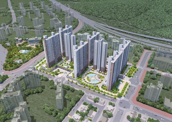 과천 디에트르 퍼스티지 조감도 (사진. 대방건설)