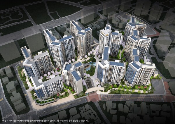 마포자이힐스테이트 라첼스 조감도 (사진. GS건설)