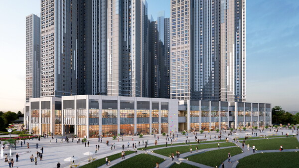 고양장항 카이브 유보라 상업시설 투시도 (사진제공. 반도건설)