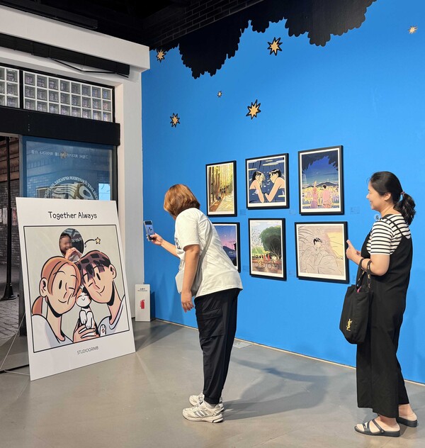 신세계백화점 대구점이 내달 29일까지 '오늘 하루도 특별해' 그림 전시를 선보인다. (사진제공. 신세계백화점) 