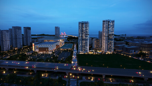 푸르지오 스타셀라49 입주후 야경 예상도 (사진제공. 대우건설)