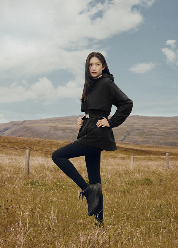 배우 문가영 코오롱스포츠 가을·겨울 시즌 화보 (사진제공. 코오롱스포츠)