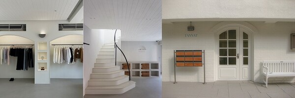 한남동 플래그십 스토어 내부 [출처: 타낫]